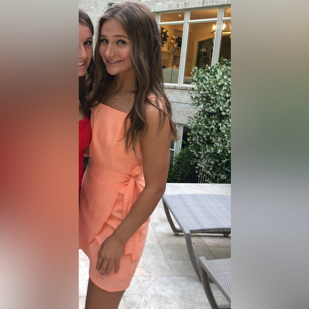 Altar’d State Light Orange Dress